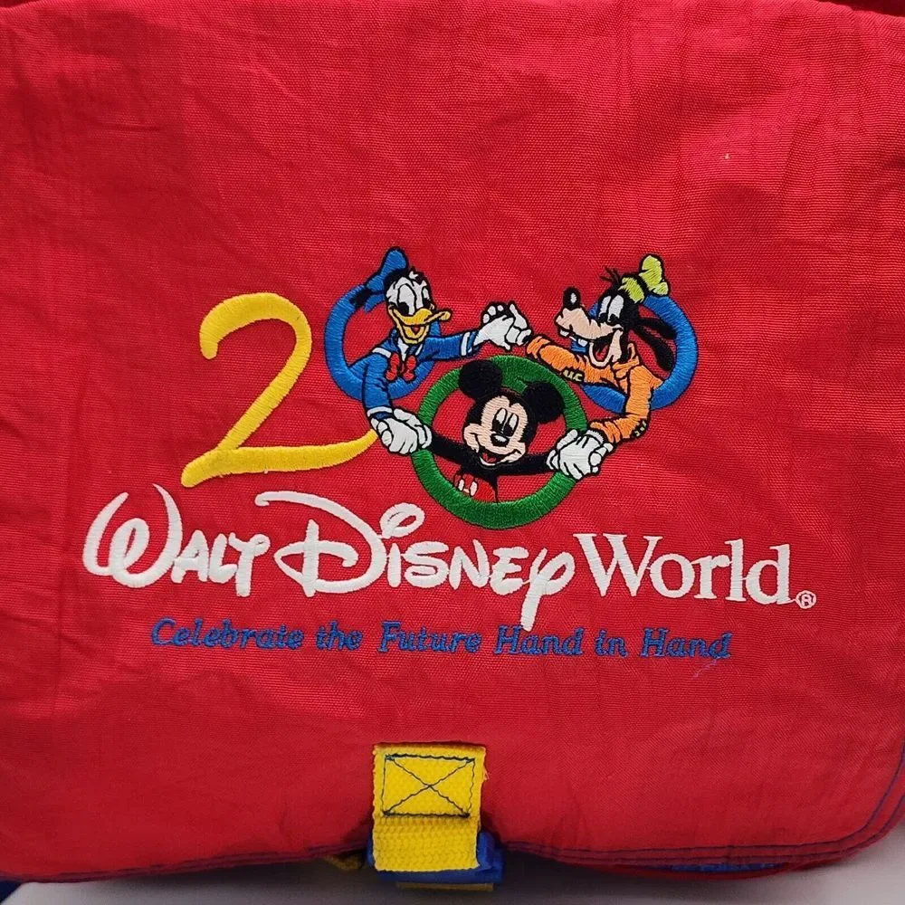 Walt Disney World Backpack Celebrate the Future Hand in Hand Kids Backpack VTG‎
